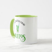 Gemakkelijk afgeleid door mojito's mok (Voorkant links)