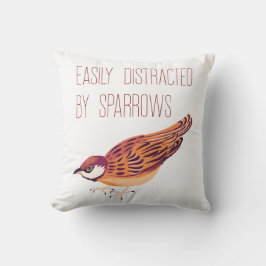 Gemakkelijk afgeleid door mussen kussen