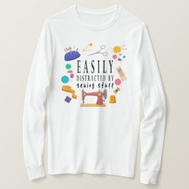 Gemakkelijk afgeleid door naaien spul Shirt, naaie T-shirt