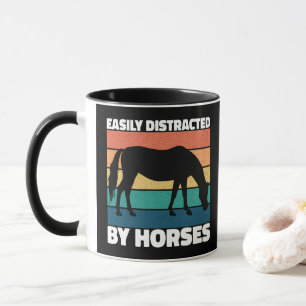 Gemakkelijk afgeleid door paardenliefhebbers Schat Mok