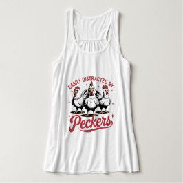 Gemakkelijk afgeleid door Peckers Tanktop