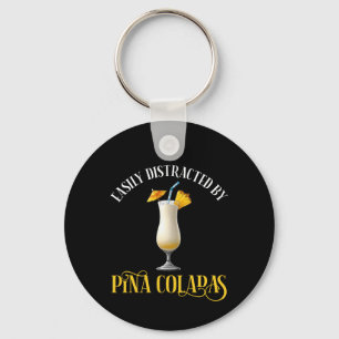 Gemakkelijk Afgeleid Door Pina Coladas Sleutelhanger