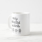 Gemakkelijk afgeleid door planten koffiemok (Voorkant links)