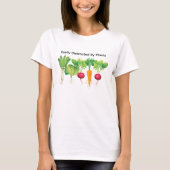 Gemakkelijk afgeleid door Planten / moestuinen T-shirt (Voorkant)