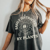 Gemakkelijk afgeleid door Planten | Plant Lady Lov T-shirt