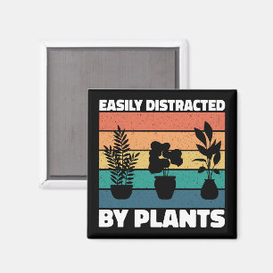 Gemakkelijk afgeleid door Planten tuinieren liefhe Magneet