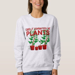 GEMAKKELIJK AFGELEID DOOR PLANTEN Unisex Trui
