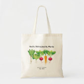 Gemakkelijk afgeleid door Planten / Waterverf groe Tote Bag (Voorkant)