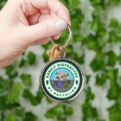 Gemakkelijk afgeleid door recycling sleutelhanger (Hand)