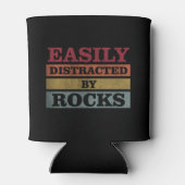 Gemakkelijk afgeleid door rotsen geologie paleonto blikjeskoeler (Achterkant)