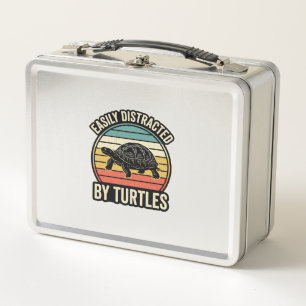 Gemakkelijk Afgeleid Door Schildpadden Vintage Gra