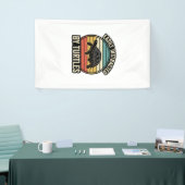 Gemakkelijk Afgeleid Door Schildpadden Vintage Gra Spandoek (Beurs)