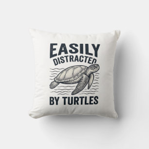 Gemakkelijk Afgeleid Door Schildpadden Vintage Shi Kussen