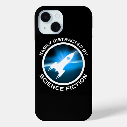 Gemakkelijk Afgeleid Door Sciencefiction Case-Mate iPhone Case (Achterkant)