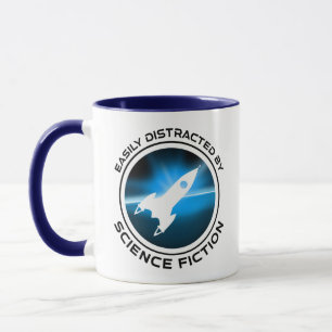 Gemakkelijk Afgeleid Door Sciencefiction Mok