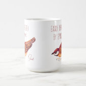 Gemakkelijk afgeleid door Sparrows gepersonaliseer Koffiemok (Center)