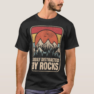 Gemakkelijk Afgeleid Door Stenen Liefhebbers Geolo T-shirt