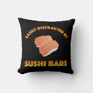 Gemakkelijk Afgeleid Door Sushi Bars Kussen