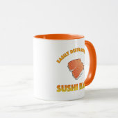 Gemakkelijk Afgeleid Door Sushi Bars Mok (Voorkant rechts)