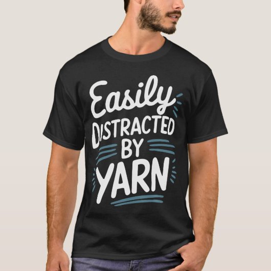 Gemakkelijk Afgeleid Door T-shirt (Voorkant)