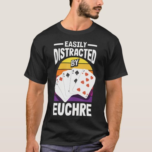 Gemakkelijk Afgeleid Door T-shirt (Voorkant)