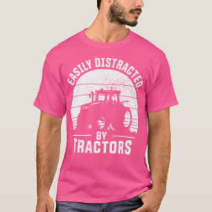 Gemakkelijk Afgeleid Door Tractoren Boer Tractor G T-shirt