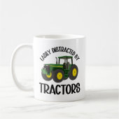 Gemakkelijk afgeleid door trekkers koffiemok (Links)