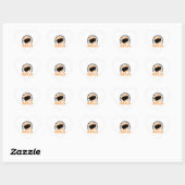 Gemakkelijk afgeleid door Turtles Mini Turtle Hart Sticker (Vel)