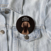 Gemakkelijk afgeleid door VIZSLA'S Ronde Button 7,6 Cm (In situ)