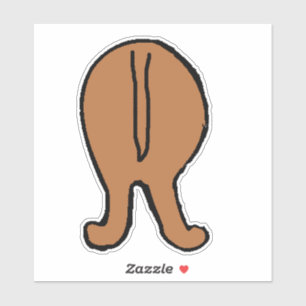 Gemakkelijk afgeleid door VIZSLAS stans Sticker