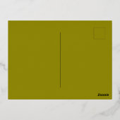 Gemakkelijk afgeleid door vliegtuigen piloot folie feestdagen briefkaart (Achterkant)