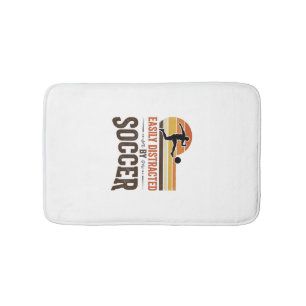 Gemakkelijk Afgeleid Door Voetbal Vintage Shirt On Badmat