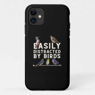 Gemakkelijk Afgeleid Door Vogels Grappige Vogel Li Case-Mate iPhone Case