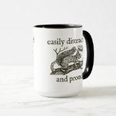 Gemakkelijk afgeleid en trots adhd-Mok Mok (Voorkant rechts)