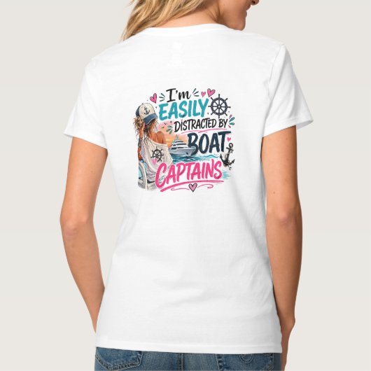 Gemakkelijk Afgeleid Kleur T-shirt (Achterkant)