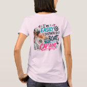 Gemakkelijk Afgeleid Kleur T-shirt (Achterkant)