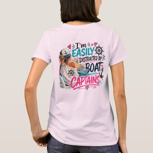 Gemakkelijk Afgeleid Kleur T-shirt (Achterkant)