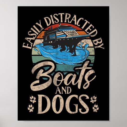 Gemakkelijk Afgeleid Poster (Voorkant)