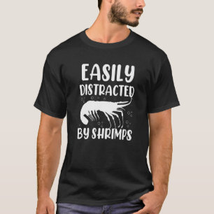 Gemakkelijk afgeleid zeevruchten fluisteraar rivie t-shirt
