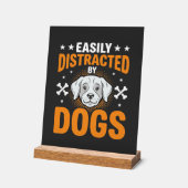 Gemakkelijk Afleiden Door Honden Acryl Bord (Hoek)