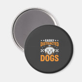 Gemakkelijk Afleiden Door Honden Magneet (Voorkant / Achterkant)