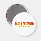 Gemakkelijk beledigd magneet (Voorkant / Achterkant)
