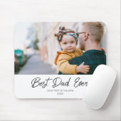Gemakkelijk beste vader ooit Foto Mousepad Muismat (Met muis)