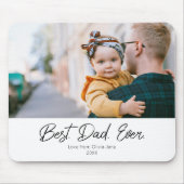 Gemakkelijk beste vader ooit Foto Mousepad Muismat (Voorkant)
