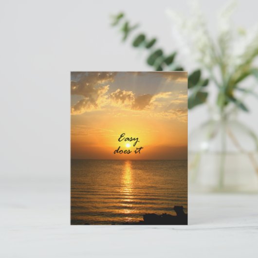 Gemakkelijk Briefkaart (Staand voorkant)