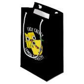 Gemakkelijk Cheesy Lemon Squeezy Funny Food Pun Da Klein Cadeauzakje (Voorkant Gekanteld)