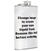 Gemakkelijk creëer je eigen foto heupfles (Rechts)