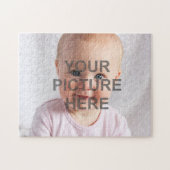 Gemakkelijk Creëer je eigen foto toevoegen Aangepa Legpuzzel (Horizontaal)