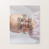 Gemakkelijk Creëer je eigen foto toevoegen Aangepa Legpuzzel (Verticaal)