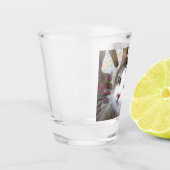 Gemakkelijk Creëer je eigen foto toevoegen Aangepa Shot Glas (Links)